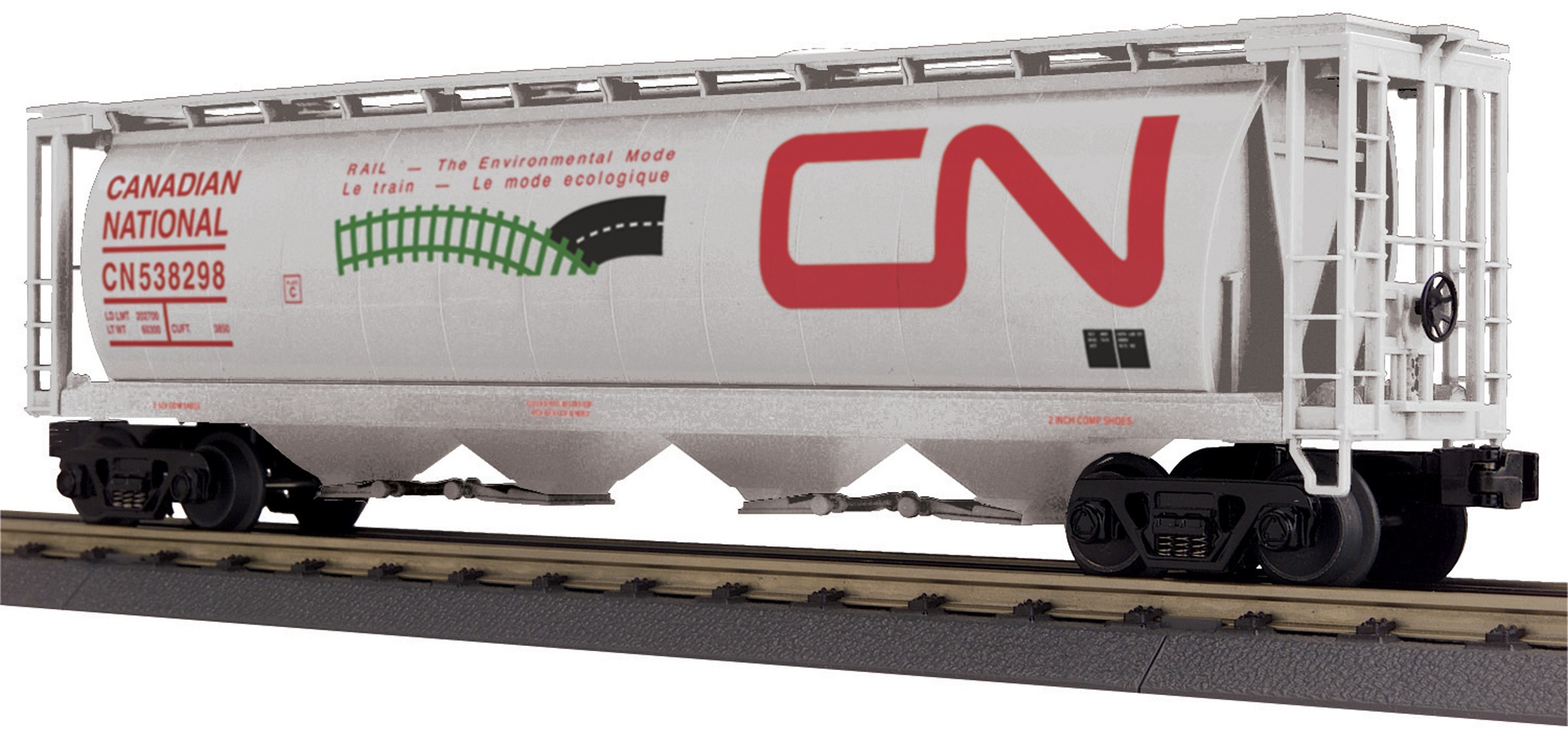 30-75682  Canadian National 4-Bay Cylindrical Hopper