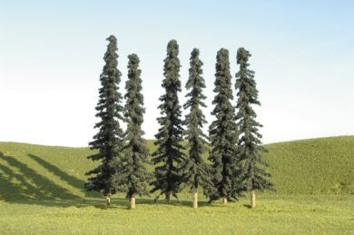 BAC32203  8 - 10" Conifer Trees - 3 Pack
