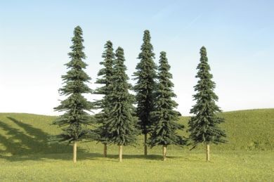 BAC32204  8 - 10" Spruce Trees - 3 Pack