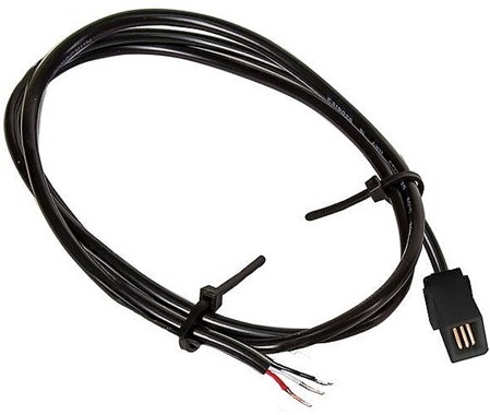 6-82039  Plug-N-Play 3' Male Pigtail Power Cable 3 Pin