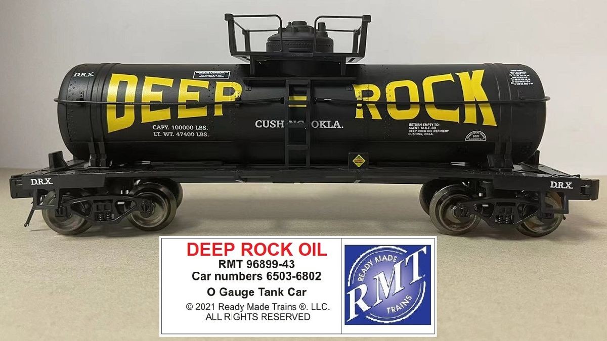 RMT9689943  Deep Rock Single Dome Tank Car