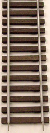 702  #1-Gauge 2-Rail with Stainless Steel rails - 37" Long