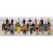 6-83653  O Scale Passenger Car Figures/ 24 pack