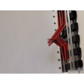 400-RD  Lighted - Track End Bumber - Red